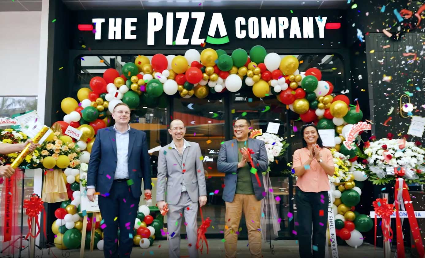 The Pizza Company is growing its presence in Indonesia